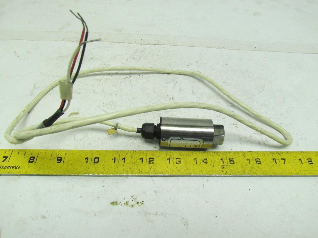 Sensotec LV/8183-04 Amplified Pressure Transducer 0-150 PSI 1/4" NPT