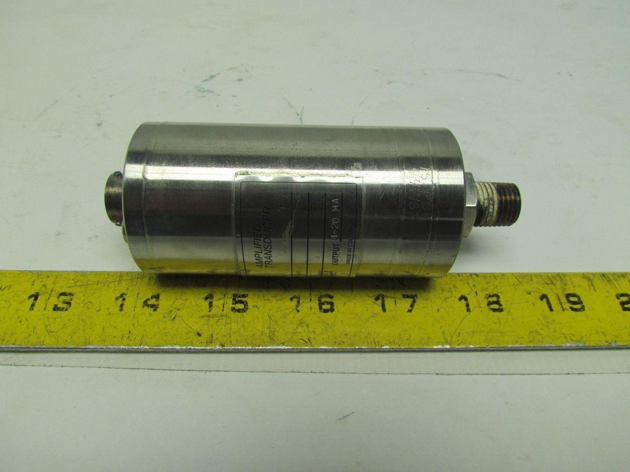Sensotec V/6115-01 Pressure Transducer 0-15PSIV 16-40VDC 6-Pin 1/4" NPT