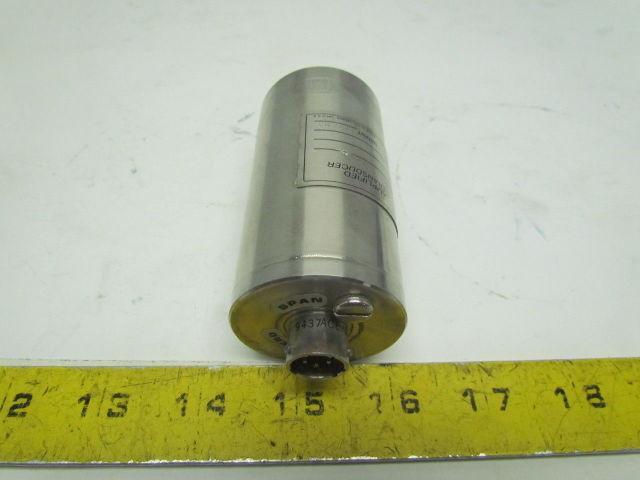 Sensotec V/6115-01 Pressure Transducer 0-15PSIV 16-40VDC 6-Pin 1/4" NPT