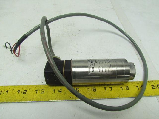 Sensotec 440/7229-09 Amplified Pressure Transducer 0-150 PSI 15-40VDC 1/4" NPT