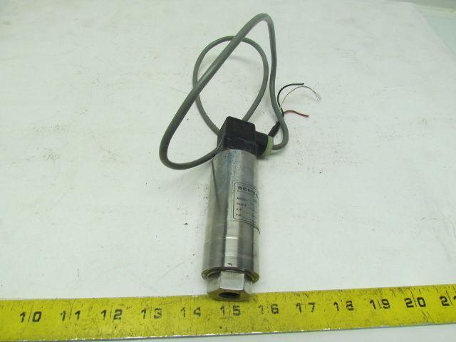 Sensotec 440/7229-12 Amplified Pressure Transducer 0-600 PSIG 15-40VDC