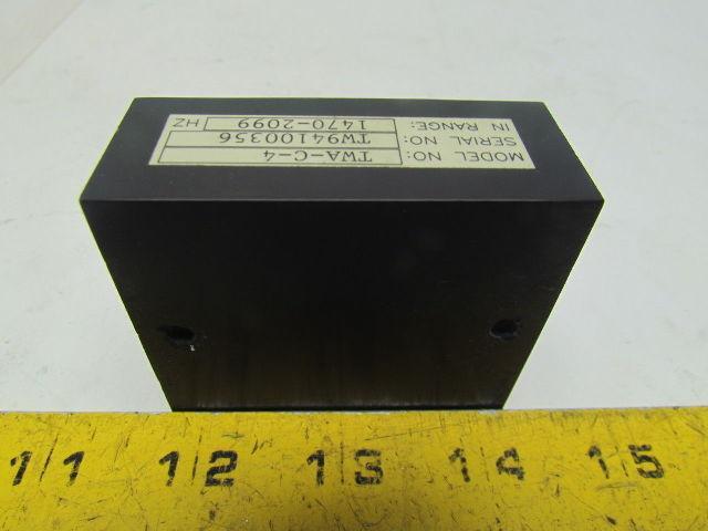 EG&G TWA-C-4 Transmitter 1470-2099 Hz Range 4-20mA