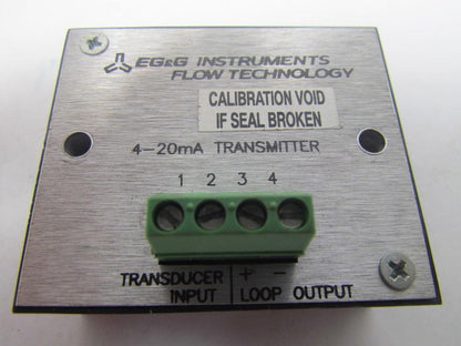 EG&G TWA-C-4 Transmitter 1470-2099 Hz Range 4-20mA