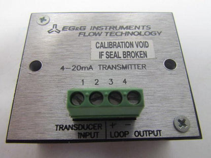 EG&G TWA-C-4 Transmitter 1470-2099 Hz Range 4-20mA