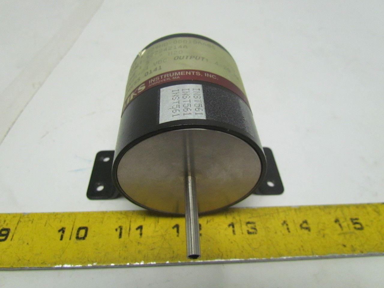 MKS 229HD-00010AABS 229A Pressure Transmitter 5" H20 Range Transducer Type 229A