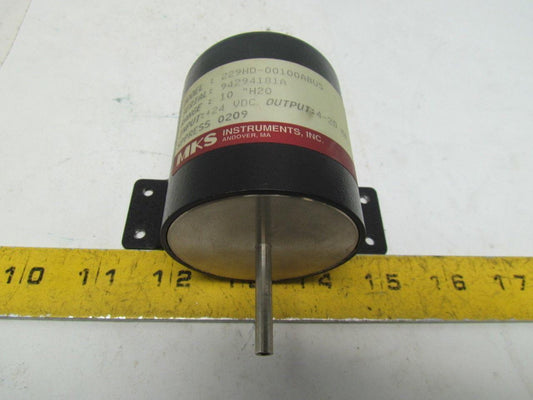 MKS 229HD-00100ABUS Pressure Transmitter Transducer 10" H20 Range Type 229A