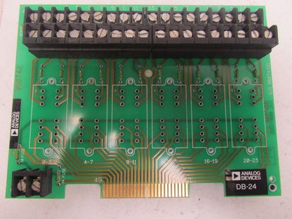 Analog Devices DB-24 Manifold Card Circuit Board I/O Input Output 24-Channel