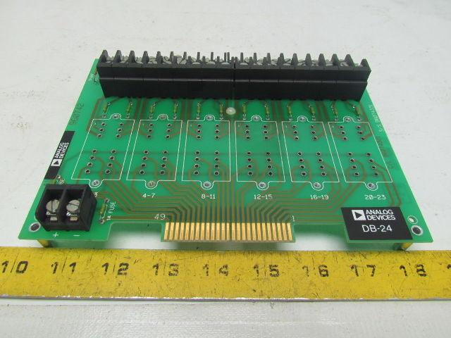 Analog Devices DB-24 Manifold Card Circuit Board I/O Input Output 24-Channel
