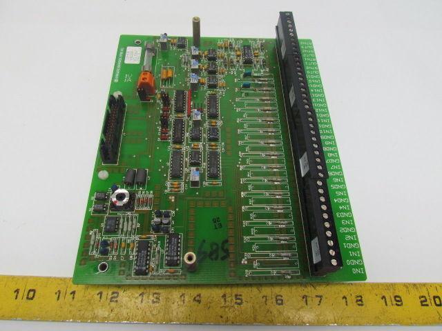 Analog STB-HL02 B I/O Input Output Circuit Board Card 40-Wire Screw Terminal