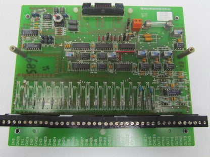 Analog STB-HL02 B I/O Input Output Circuit Board Card 40-Wire Screw Terminal