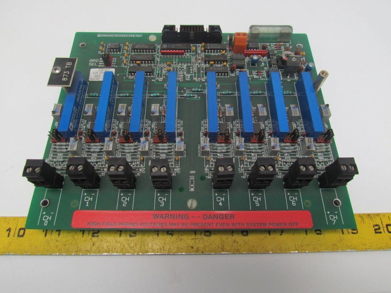 Analog Devices STB-HLI 71-9161501 Circuit Board Panel 8-Input Terminals
