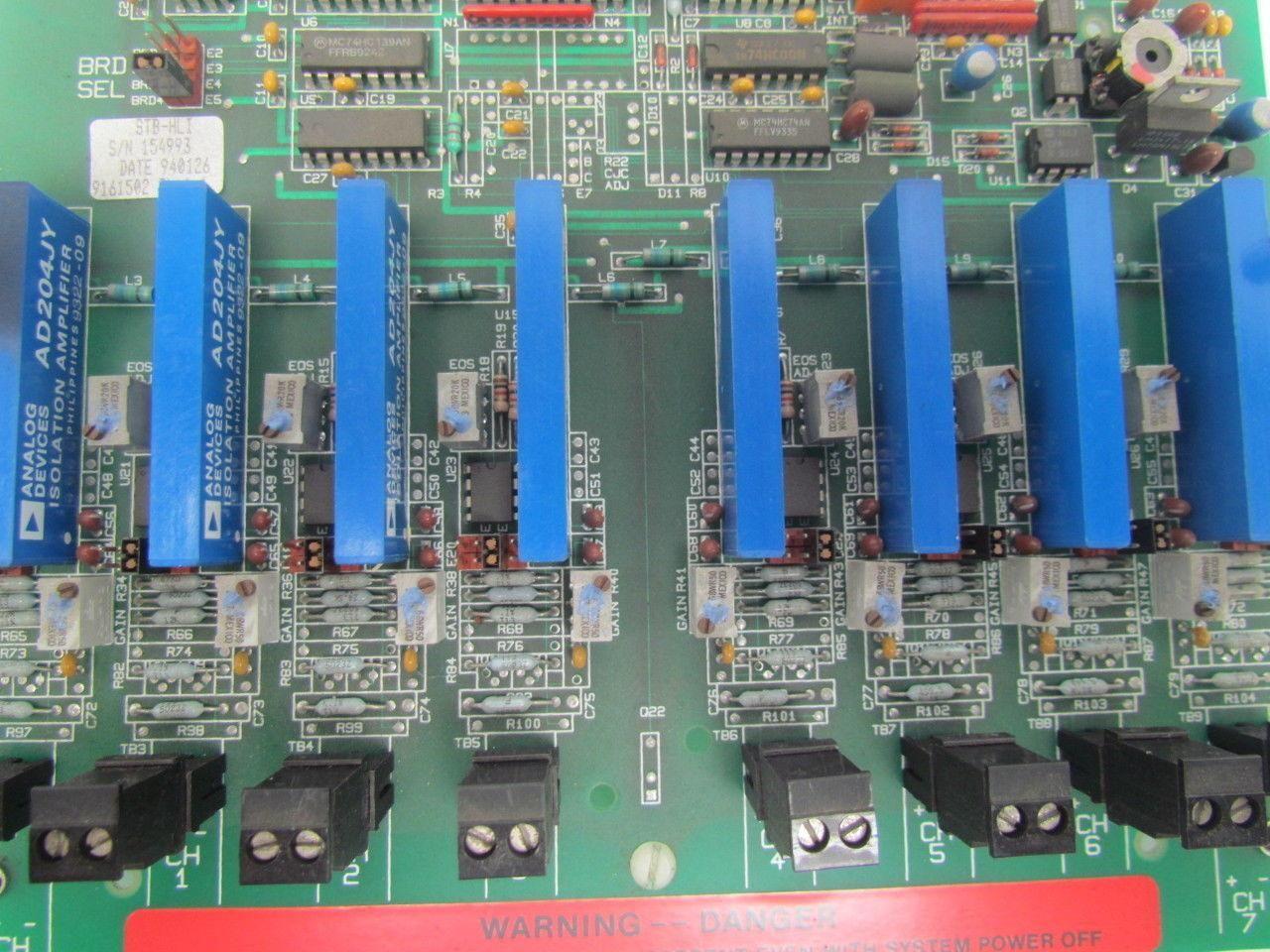 Analog Devices STB-HLI 71-9161501 Circuit Board Panel 8-Input Terminals