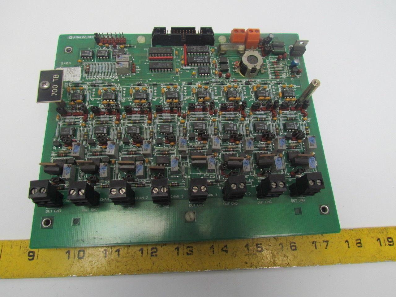 Analog Devices STB-AOT STB-A0T 71-1318102 8-Channel Output Panel Circuit Board