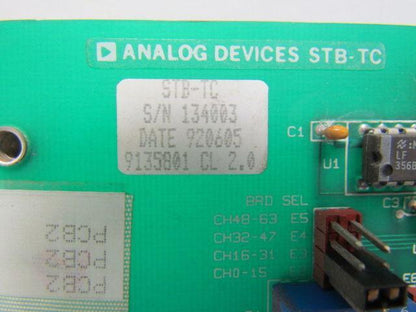 Analog Devices STB-TC Thermocouple Panel Circuit Board 16-Input