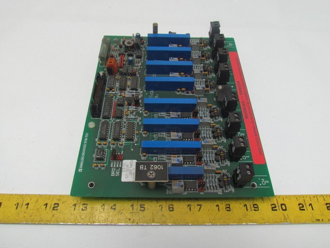 Analog Devices STB-TCI STBTCI Thermocouple Panel Circuit Board 8-Input STBTCI