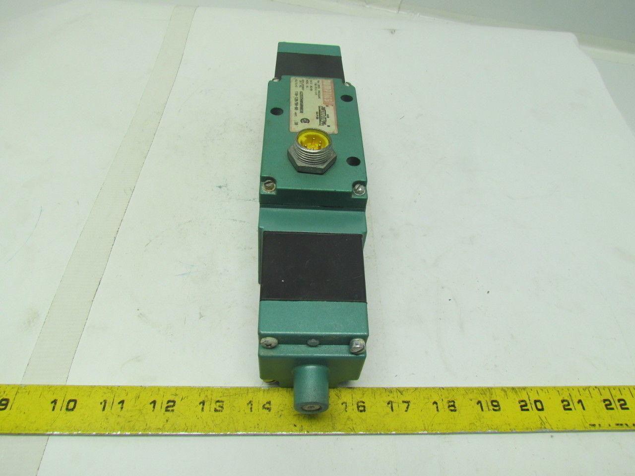 Numatics A23SS500S000030 228-717C Pneumatic Double Solenoid Valve 120V .30A Coil