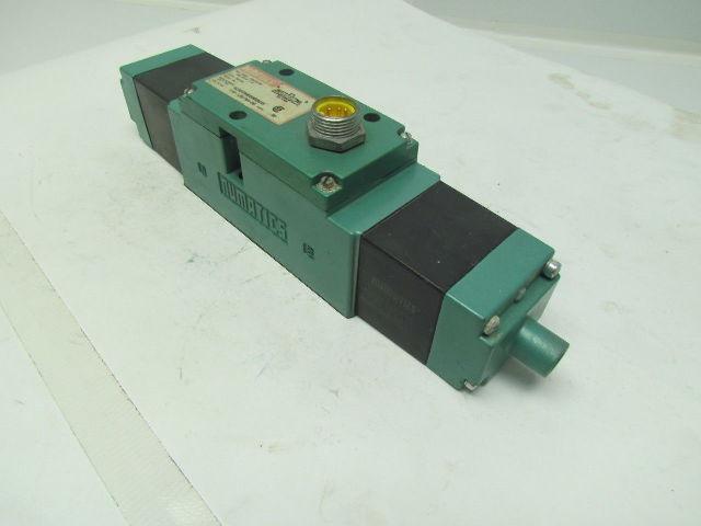 Numatics A23SS500S000030 228-717C Pneumatic Double Solenoid Valve 120V .30A Coil
