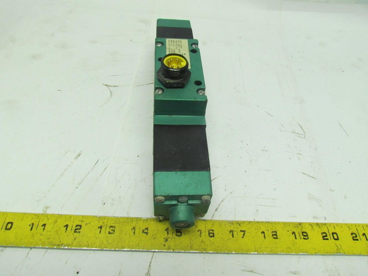 Numatics A12SS400S A13SS415S Pneumatic Double Solenoid Valve 120V .11A Coils