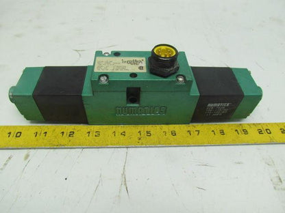 Numatics A12SS400S A13SS415S Pneumatic Double Solenoid Valve 120V .11A Coils