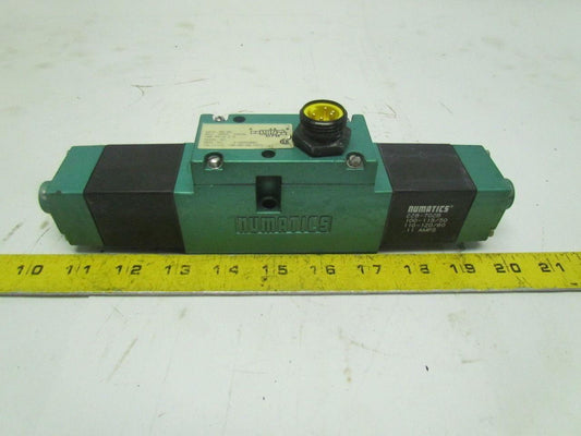 Numatics A12SS400S Pneumatic Solenoid Valve 120V .11A Coils 150PSI
