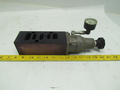 Numatics A23RS100O Pneumatic Regulator Valve Block 10-130 PSIG Automotive 250Ser