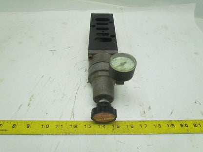 Numatics A23RS100O Pneumatic Regulator Valve Block 10-130 PSIG Automotive 250Ser