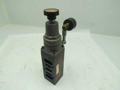 Numatics A23RS100O Pneumatic Regulator Valve Block 10-130 PSIG Automotive 250Ser