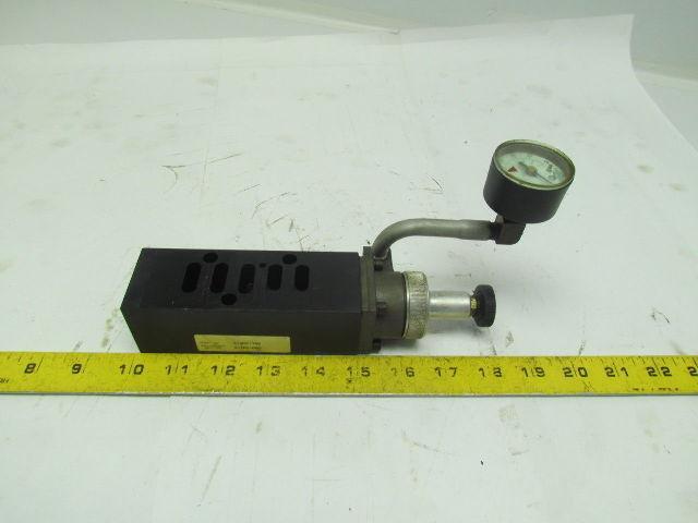 Numatics A13RS115O Pneumatic Regulator Valve Block 10-130 PSI Automotive 125 Ser