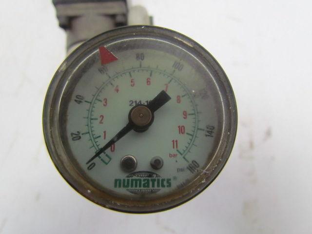 Numatics A13RS115O Pneumatic Regulator Valve Block 10-130 PSI Automotive 125 Ser