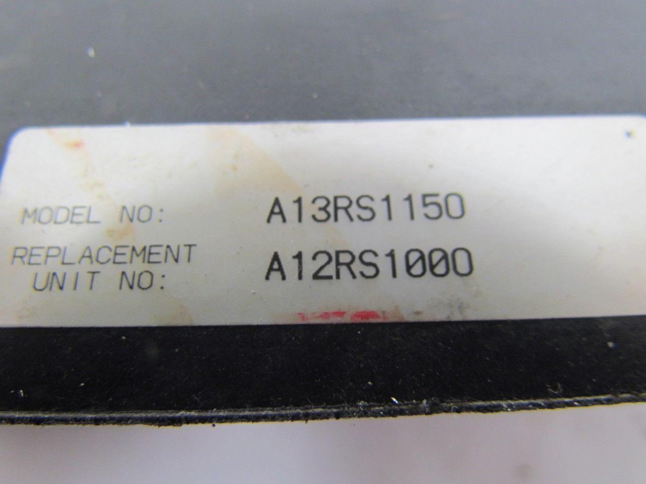 Numatics A13RS115O Pneumatic Regulator Valve Block 10-130 PSI Automotive 125 Ser