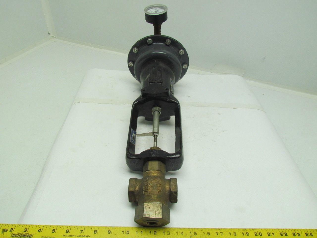 Taylor Actuator No 15S621 Air-To-Lower 1/2" 3-Way Valve Lin-E-Air Control Valve