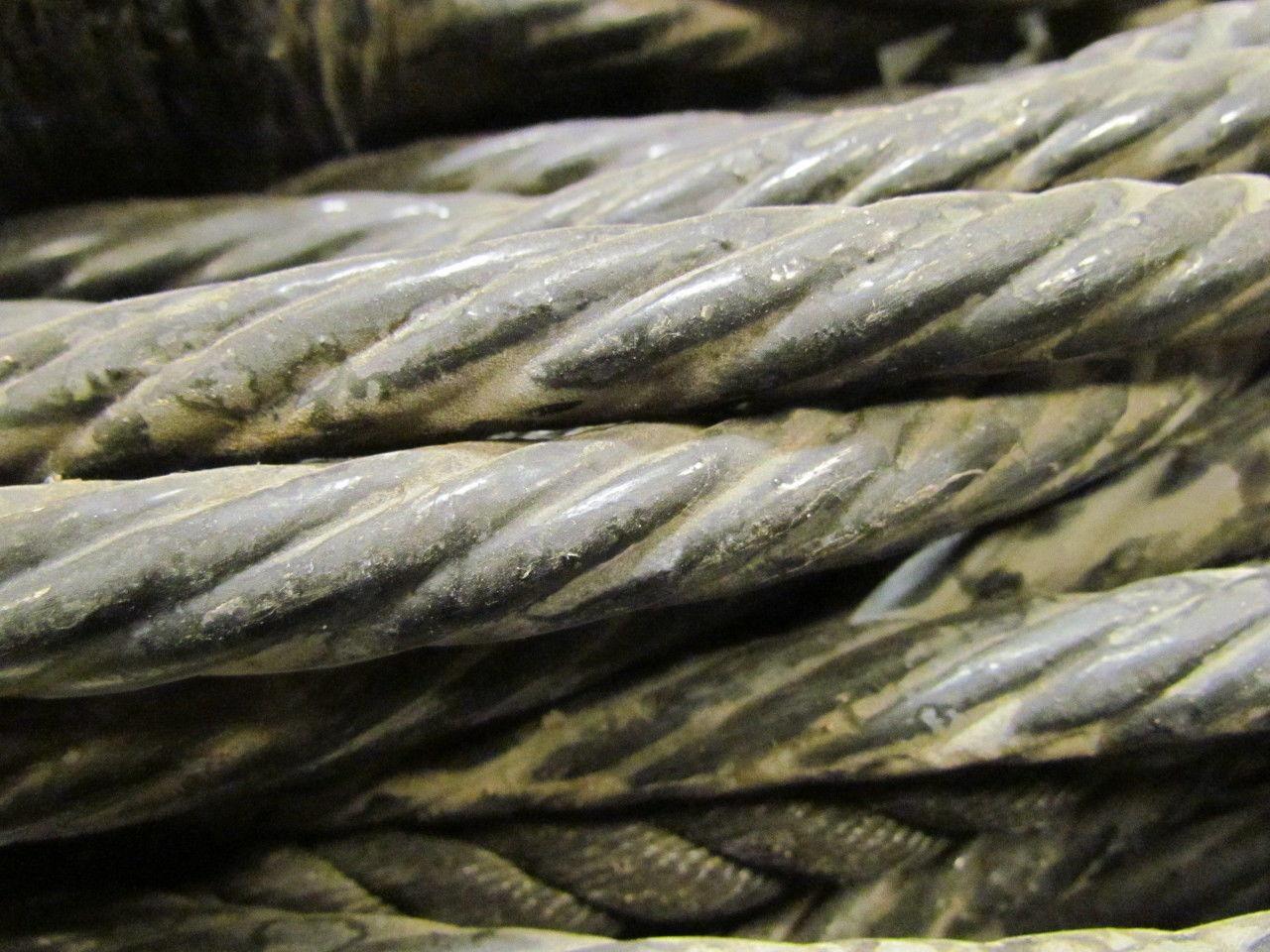 1-7/8" Dia 7-Strand Plastic Coated Braided Synthetic Rigging Lines 246' Long