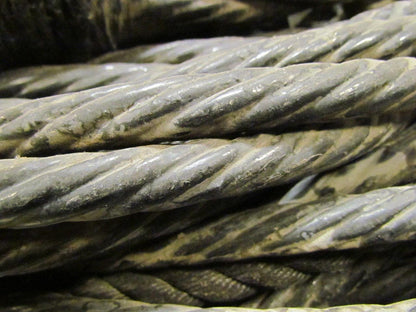 1-7/8" Dia 7-Strand Plastic Coated Braided Synthetic Rigging Lines 246' Long