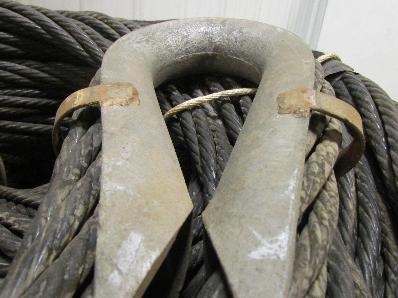 1-7/8" Dia 7-Strand Plastic Coated Braided Synthetic Rigging Lines 246' Long