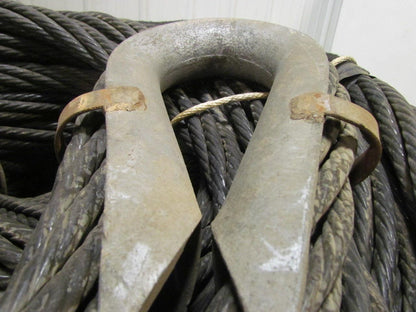 1-7/8" Dia 7-Strand Plastic Coated Braided Synthetic Rigging Lines 246' Long