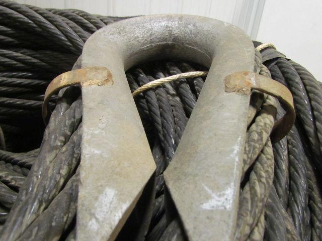 1-7/8" Dia 7-Strand Plastic Coated Braided Synthetic Rigging Lines 246' Long