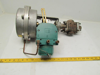 Honeywell 851612-GFA0-1B4-19-P 8"Pneumatic Actuator 3/4" 3Way Valve & Positioner