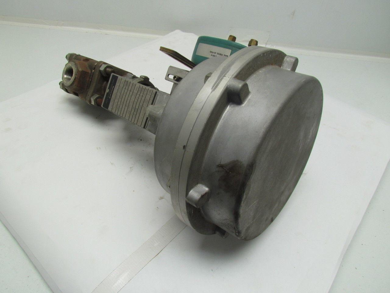 Honeywell 851612-GFA0-1B4-19-P 8"Pneumatic Actuator 3/4" 3Way Valve & Positioner