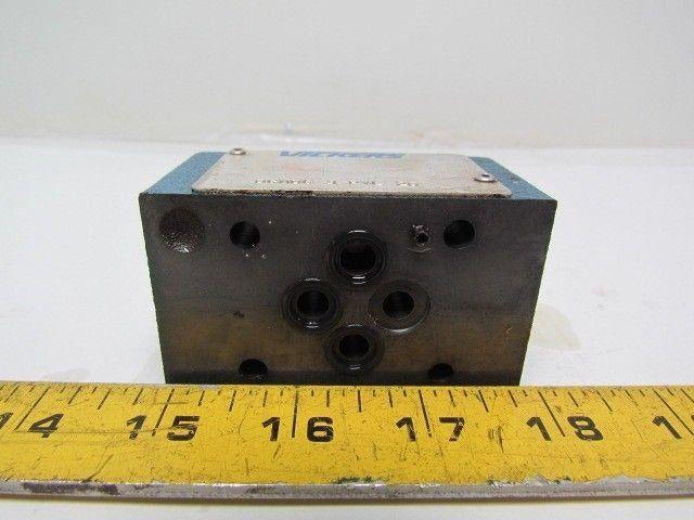 Vickers DGMDC-3-PYL-20 SystemStak Hydraulic Direct Check Valve