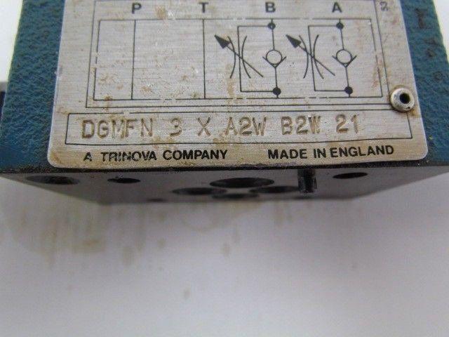 Vickers DGMFN-3-X-A2W-B2W-21 Hydraulic Flow Control Module