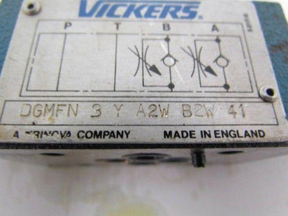 Vickers DGMFN-3-Y-A2W-41 SystemStak Hydraulic Dual Flow Control