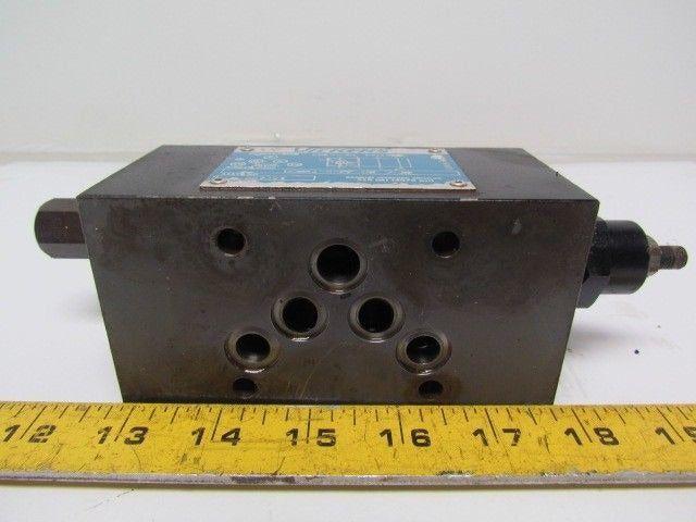 Vickers DGMX2-5-PP-BW-S-30 SystemStak Reversible Hydraulic Reducing Valve