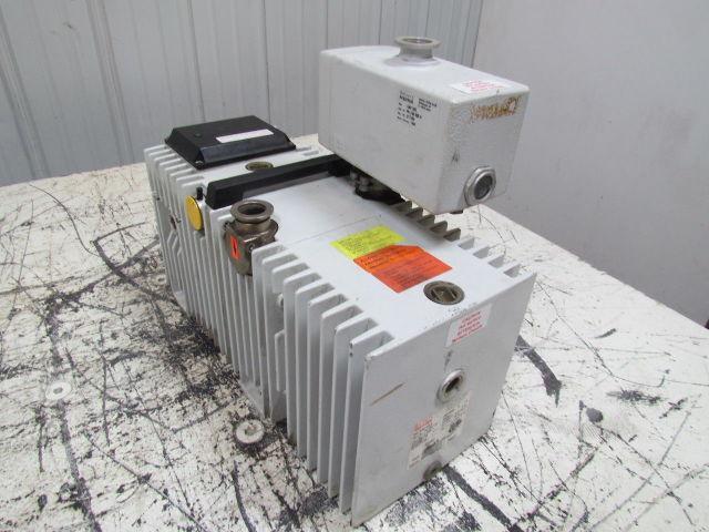 Pfeiffer UNO-016-B Rotary Vane Vacuum Pump .74 HP 265/460V 60 Hz