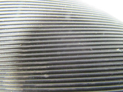 2-Ply Longitudinal Ribbed Grooved Top Black Rubber Conveyor Belt 32"x9' Long