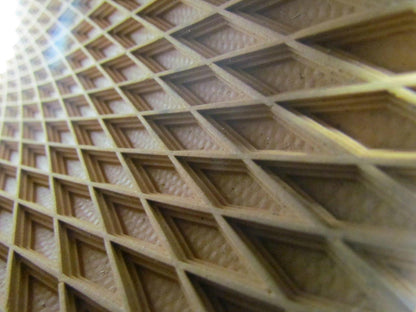 2-Ply Tan/Orange Wedgegrip Diamond Top Rubber Conveyor Belt 8" Wide 48' Long