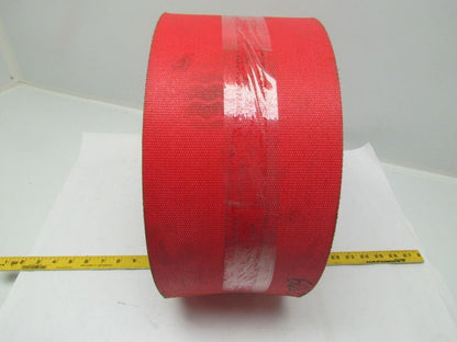 2-Ply Red Urethane Smooth Top Conveyor Belt 7" Wide 60' Long