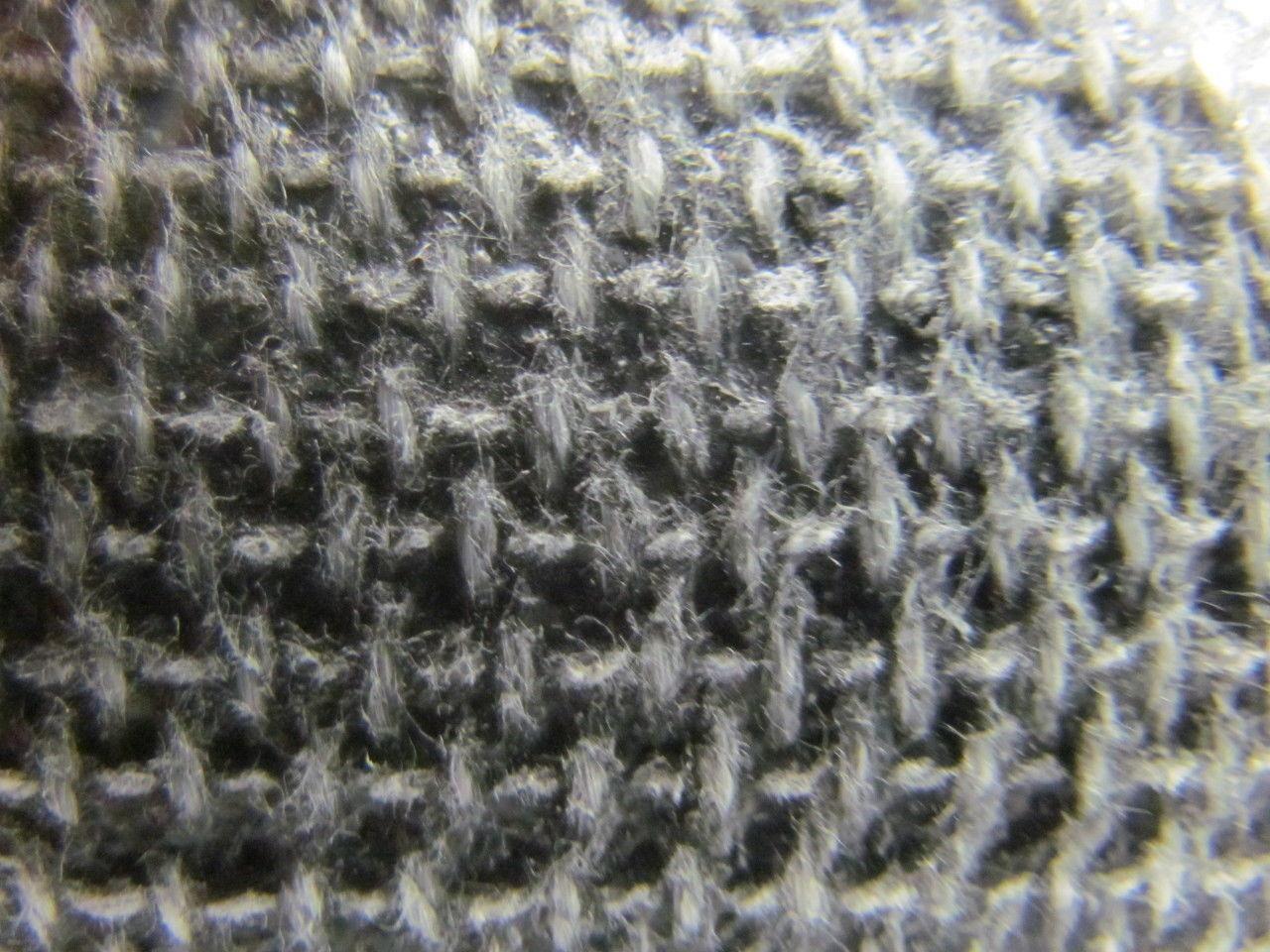 Black PVC Rubber Rough Top Incline Conveyor Belt 18" Wide 3-Rolls 21' Total