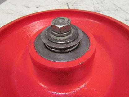 10"X4" Ductile Steel Caster Wheel Tapered Bearings 15000 Lb Capacity