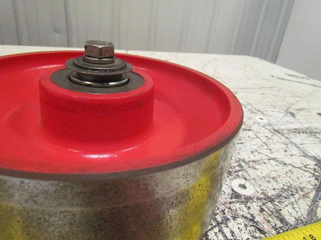 10"X4" Ductile Steel Caster Wheel Tapered Bearings 15000 Lb Capacity