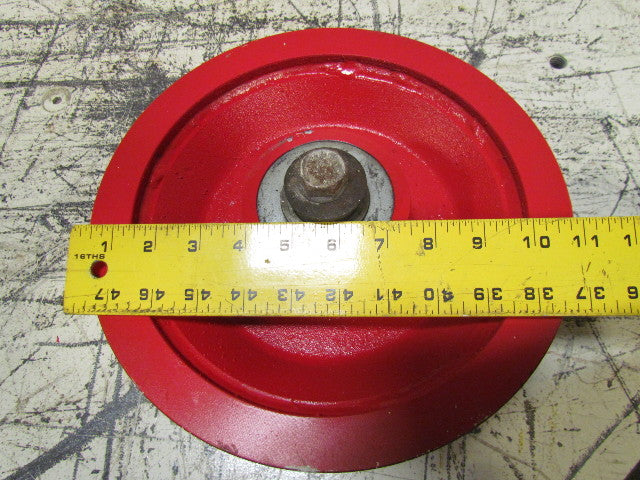 10"X2-1/2" Ductile Steel Double Flange Track Wheel Caster Tapered Bearings